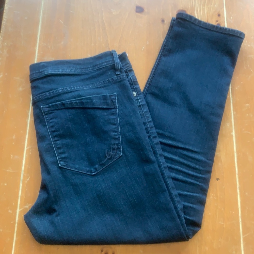 Express stretchy cropped legging mid rise size 12